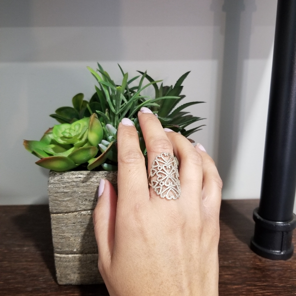 đź’ŤSTERLING SILVER RING - Picture 4 of 8